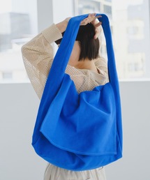 WHIMSIC | 【UNISEX】コットンキャンバスニュースペーパーバッグ(ショルダーバッグ)