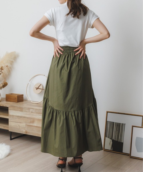 Ada.（エイダ）の「韓国ファッション 秋も大活躍アイテム！ もっちり柔らか！ フレンチスリーブ スムース カットソー 韓国 トップス（Tシャツ/カットソー・レディース・ブラック/ブラウン/ホワイト・FREE）」の13枚目の写真