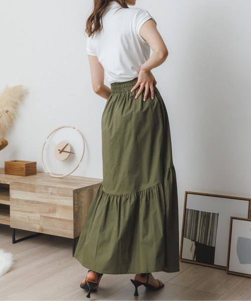 Ada.（エイダ）の「韓国ファッション 秋も大活躍アイテム！ もっちり柔らか！ フレンチスリーブ スムース カットソー 韓国 トップス（Tシャツ/カットソー・レディース・ブラック/ブラウン/ホワイト・FREE）」の14枚目の写真