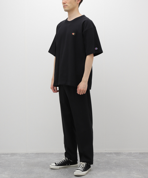 Champion（チャンピオン）の「【CHAMPION / チャンピオン】別注 リバースウィーブTシャツ（Tシャツ/カットソー・メンズ・ブラック/ホワイト/アイボリー/ブルー系その他・MEDIUM/LARGE/X-LARGE/XX-LARGE）」の13枚目の写真