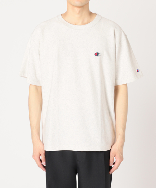 Champion（チャンピオン）の「【CHAMPION / チャンピオン】別注 リバースウィーブTシャツ（Tシャツ/カットソー・メンズ・ブラック/ホワイト/アイボリー/ブルー系その他・MEDIUM/LARGE/X-LARGE/XX-LARGE）」の14枚目の写真