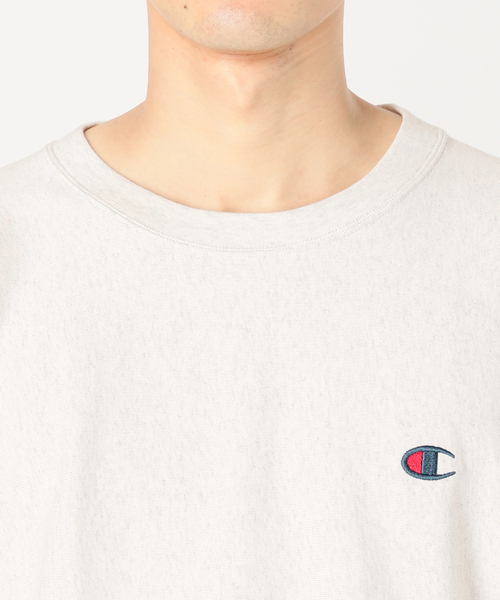 Champion（チャンピオン）の「【CHAMPION / チャンピオン】別注 リバースウィーブTシャツ（Tシャツ/カットソー・メンズ・ブラック/ホワイト/アイボリー/ブルー系その他・MEDIUM/LARGE/X-LARGE/XX-LARGE）」の18枚目の写真