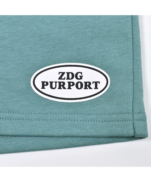 ZIDDY(ジディ)の「ZIDDY/2点セット半袖ZIPパーカー&パンツ(130~160cm)(パーカー・キッズ・グリーン/パープル・160/140/150/130)」の22枚目の写真