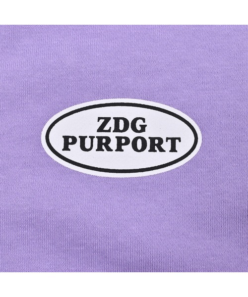 ZIDDY(ジディ)の「ZIDDY/2点セット半袖ZIPパーカー&パンツ(130~160cm)(パーカー・キッズ・グリーン/パープル・160/140/150/130)」の8枚目の写真