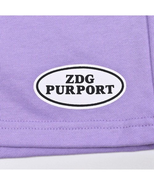 ZIDDY(ジディ)の「ZIDDY/2点セット半袖ZIPパーカー&パンツ(130~160cm)(パーカー・キッズ・グリーン/パープル・160/140/150/130)」の19枚目の写真