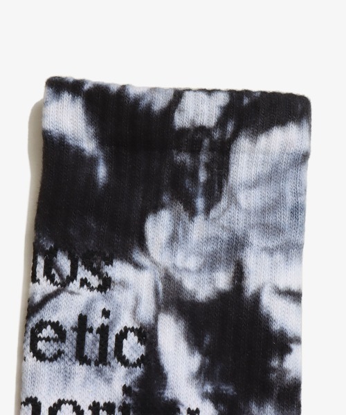 atmos pink(アトモスピンク)の「atmos TIE DYE AAA SOCKS / アトモス タイダイ トリプルエー ソックス(ソックス/靴下・メンズ・ブラック/ネイビー/グレー・26-28cm)」の10枚目の写真