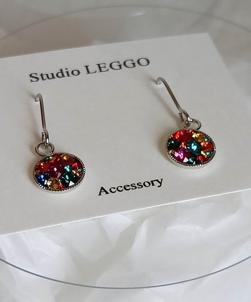 CERCA(チェルカ)の「Studio LEGGO/クリスタルデザインサージカルステンレスピアス(ピアス(両耳用)・レディース・B/A/C/D/E/F・FREE)」の16枚目の写真
