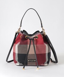 BLUE LABEL CRESTBRIDGE | クレストブリッジチェックキャンバスコロン(ショルダーバッグ)