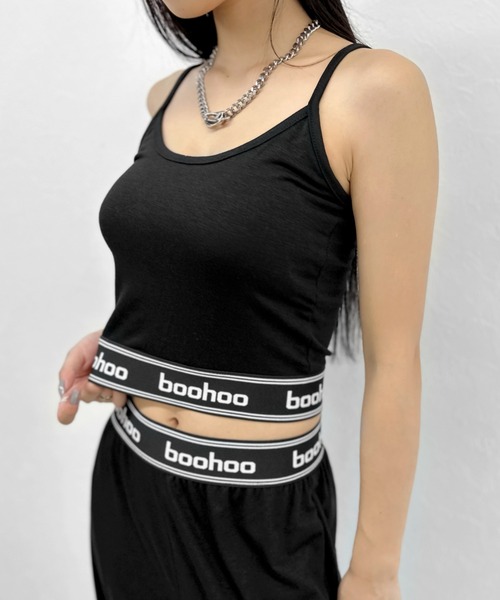LVEU.(ラブユ.)の「Logo camisole set up / ロゴキャミソールセットアップ(セットアップ・レディース・ブラック/グレー・FREE)」の11枚目の写真