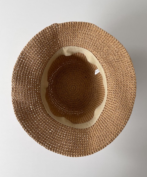 CANAL JEAN（キャナルジーン）の「El mar(エルマール) ペーパーバケットハット（ハット・レディース・ベージュ/クリーム・ONE SIZE）」の18枚目の写真
