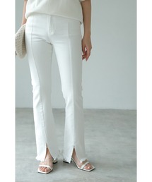 前スリットスキニーデニム