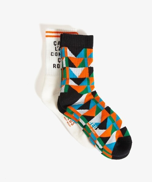 Deus Ex Machina☆SNAKE EYES SOCKS II 2PACK ソックス 靴下 SNAKE EYES SOCKS – Deus Ex Machina/デウスエクスマキナOfficial