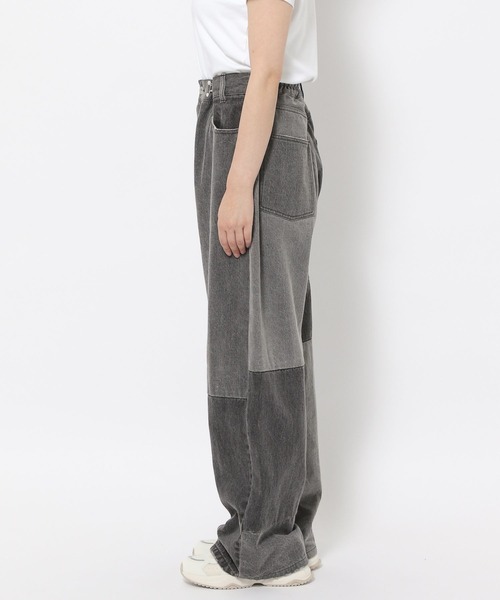 Anui(アニュイ)の「【UNISEX】アジャストパッチデニム(デニムパンツ・レディース・ブラック/ブルー・S/M/L)」の21枚目の写真