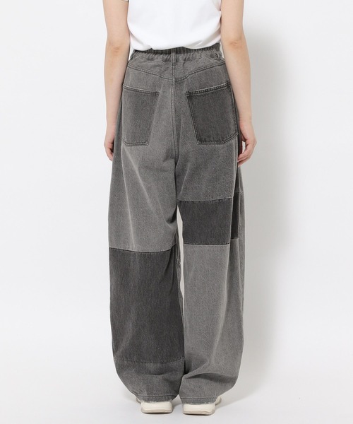 Anui(アニュイ)の「【UNISEX】アジャストパッチデニム(デニムパンツ・レディース・ブラック/ブルー・S/M/L)」の22枚目の写真
