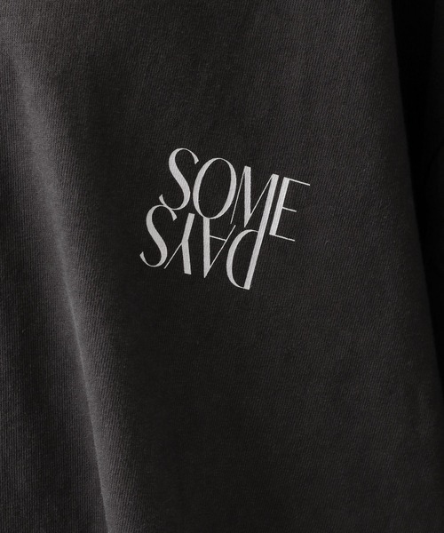 A part by(アパートバイ)の「【Good Rock Speed別注】BACKロゴロンTシャツ_長袖(Tシャツ/カットソー・レディース・オフホワイト/チャコールグレー・FREE)」の14枚目の写真