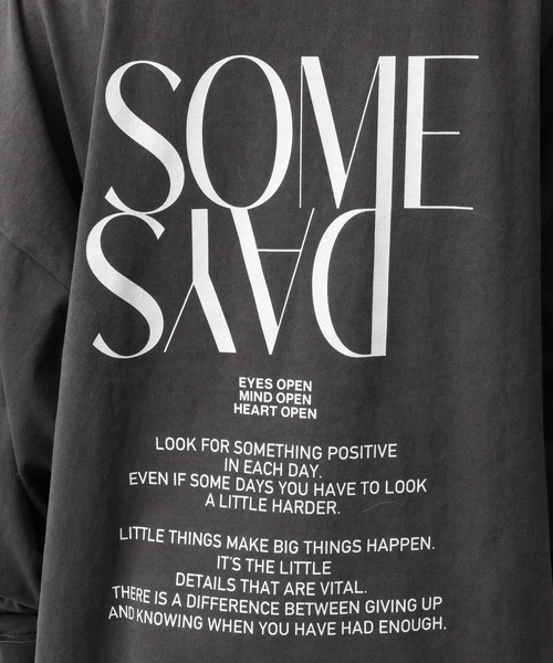 A part by(アパートバイ)の「【Good Rock Speed別注】BACKロゴロンTシャツ_長袖(Tシャツ/カットソー・レディース・オフホワイト/チャコールグレー・FREE)」の16枚目の写真