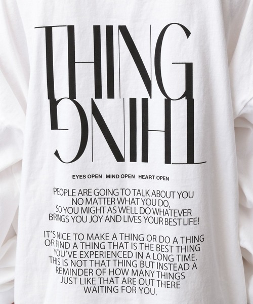 A part by(アパートバイ)の「【Good Rock Speed別注】BACKロゴロンTシャツ_長袖(Tシャツ/カットソー・レディース・オフホワイト/チャコールグレー・FREE)」の19枚目の写真