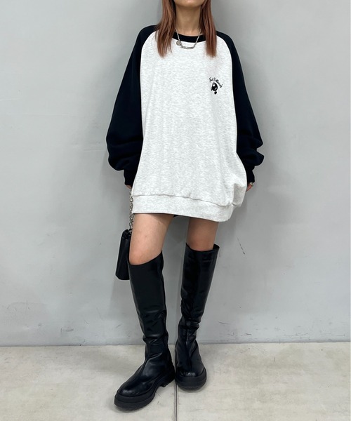 セール】《ZOZO限定》COOPER FACTビリヤードラグランスウェット