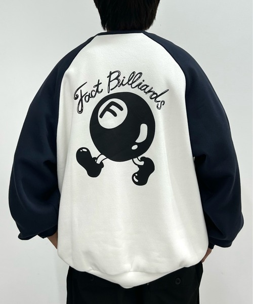 セール】《ZOZO限定》COOPER FACTビリヤードラグランスウェット