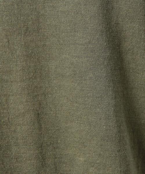 BEAUTY&YOUTH UNITED ARROWS(ビューティーアンドユースユナイテッドアローズ)の「BY コットンレーヨン ポケットVネックTシャツ◆(Tシャツ/カットソー・レディース・ホワイト/ブラック/イエロー/オリーブ・フリー)」の16枚目の写真