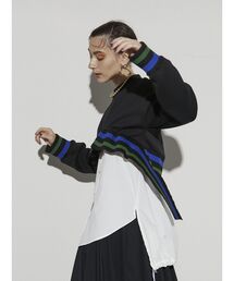 UN3D. RIB COMBI SHORT TOP BK