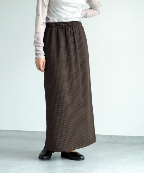 cepo(セポ)の「カットキルトセットアップ(ワンピース・レディース・ブラック/ブラウン・M)」の11枚目の写真