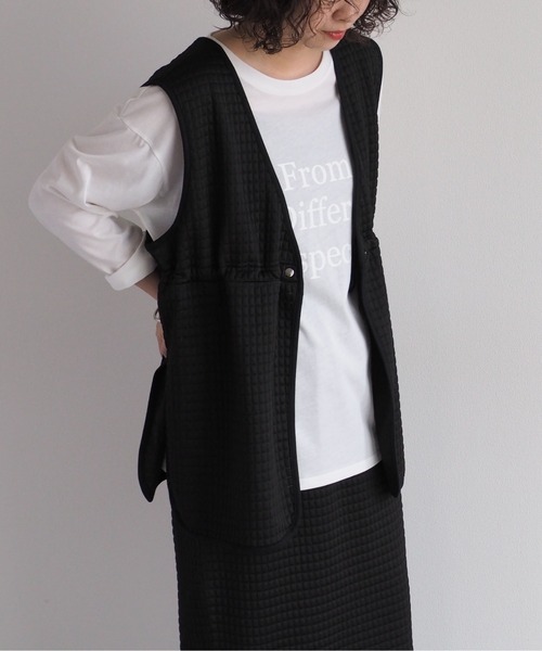 cepo(セポ)の「カットキルトセットアップ(ワンピース・レディース・ブラック/ブラウン・M)」の20枚目の写真