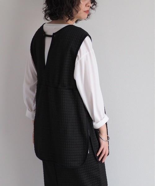 cepo(セポ)の「カットキルトセットアップ(ワンピース・レディース・ブラック/ブラウン・M)」の21枚目の写真