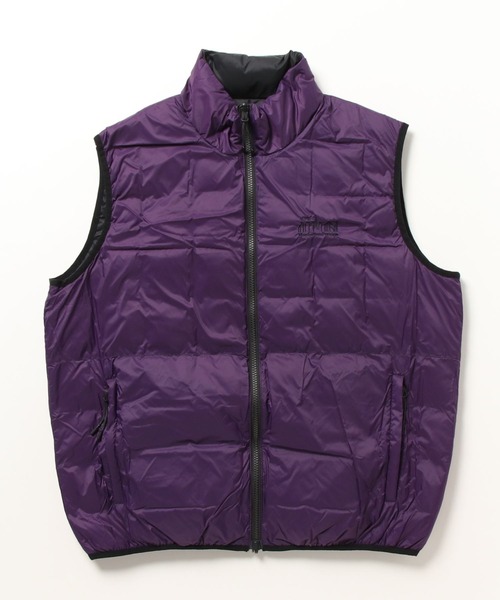 Manhattan Portage(マンハッタンポーテージ)の「【UNISEX】Manhattan Potage/マンハッタンポーテージ リバーシブルハイネックダウンベスト(ダウンベスト・メンズ・ブラック/グレー/オリーブ・M/L/XL)」の5枚目の写真