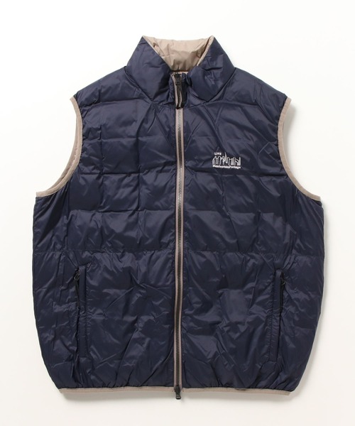 Manhattan Portage(マンハッタンポーテージ)の「【UNISEX】Manhattan Potage/マンハッタンポーテージ リバーシブルハイネックダウンベスト(ダウンベスト・メンズ・ブラック/グレー/オリーブ・M/L/XL)」の6枚目の写真