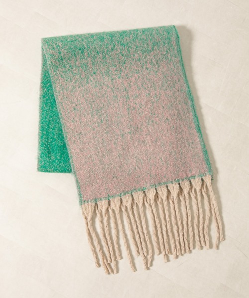 COLONY 2139(コロニートゥーワンスリーナイン)の「グラデーションストール(ストール/ショール・レディース・ブラック/ピンク/イエロー/ブルー・FREE)」の22枚目の写真