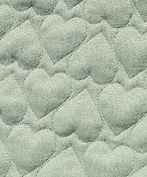 SHOO・LA・RUE(シューラルー)の「◆【110-140cm】ハートキルトジャンスカワンピ(ワンピース・キッズ・グリーン系/アイボリー・13/14/11/12)」の9枚目の写真