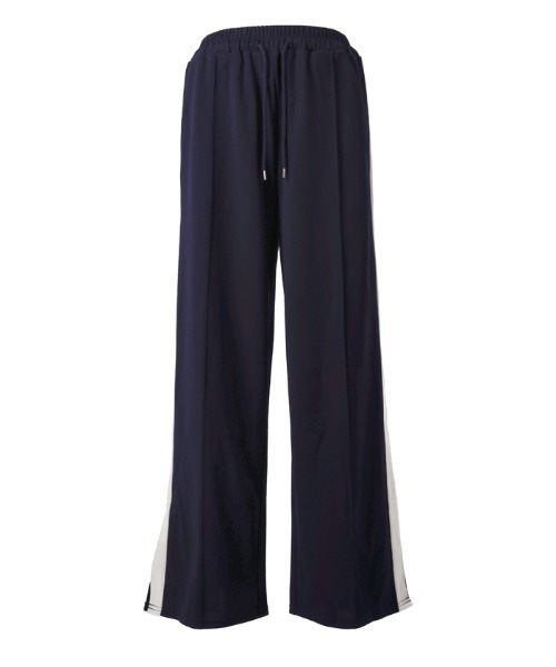 coca(coca)(コカ)の「スリット入りサイドラインジャージーパンツ(その他パンツ・レディース・ネイビー/ブラック/グレー・LONG/SHORT/MEDIUM)」の19枚目の写真