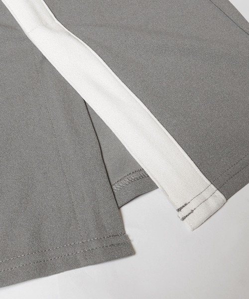 coca(coca)(コカ)の「スリット入りサイドラインジャージーパンツ(その他パンツ・レディース・ネイビー/ブラック/グレー・LONG/SHORT/MEDIUM)」の22枚目の写真