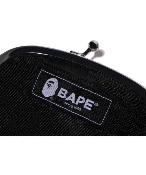ベイシングエイプ　がま口ポーチ 楽天市場】A BATHING APE (M)Goods ア ベイシング エイプ 財布