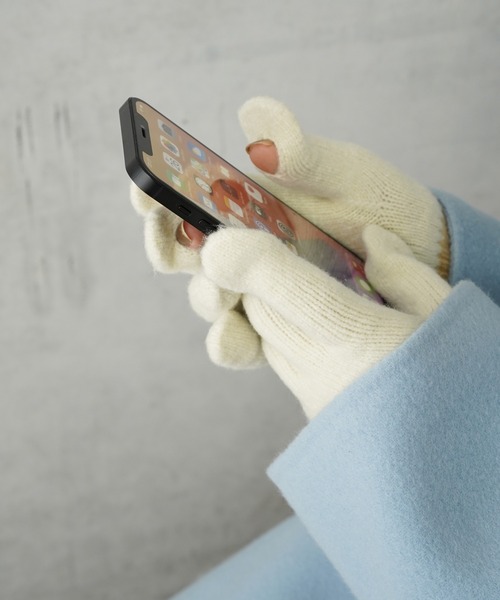 BIRTHDAY BAR(バースデイバー)の「FIK GLOVE(手袋・レディース・キナリ/グレー/オリーブ・フリー)」の6枚目の写真