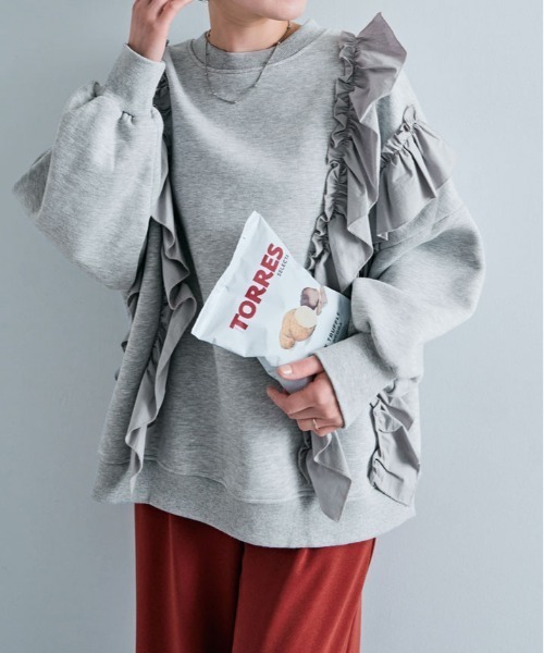 kirakiraShop（キラキラショップ）の「裏起毛 ラッフル