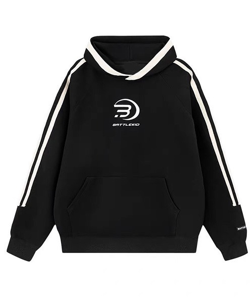line-design-hoodie パーカー ALL RUNS（オールランズ）の「△LINE DESIGN HOODIE/ラインデザイン