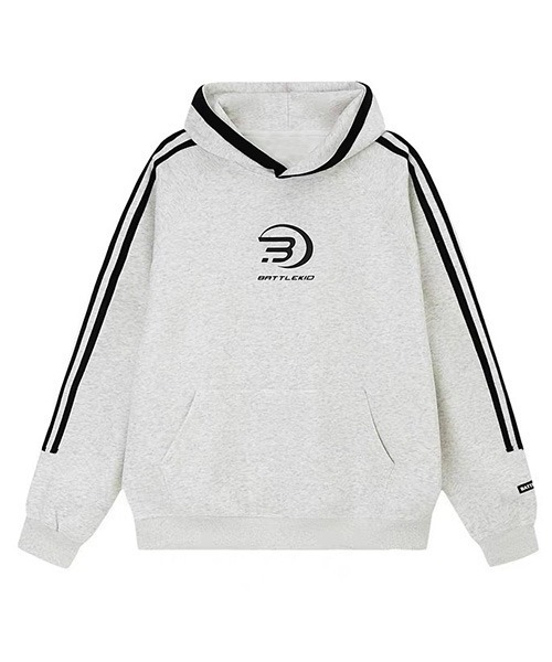 ALL RUNS（オールランズ）の「△LINE DESIGN HOODIE/ラインデザイン