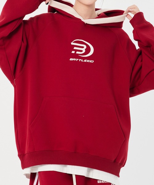ALL RUNS（オールランズ）の「△LINE DESIGN HOODIE/ラインデザイン