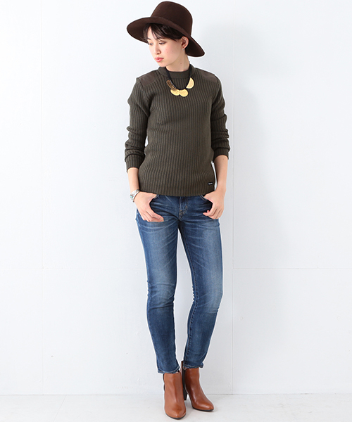 P.A.M.（パム）の「PAM / サイドゴア ショートブーツ（ブーツ・レディース・ブラック/ブラウン・36/39/35/38/37）」の12枚目の写真