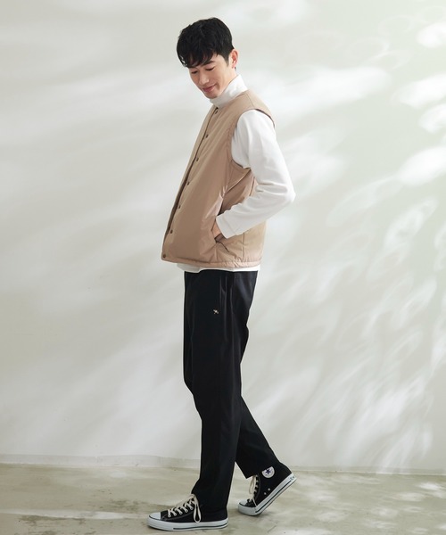 Arnold Palmer（アーノルドパーマー）の「TEMPSOLUTION シェア パディング ベスト（ベスト・レディース・ブラック/ベージュ・S/M/L/XS/LL）」の5枚目の写真