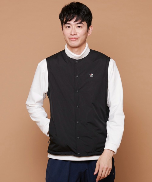 Arnold Palmer（アーノルドパーマー）の「TEMPSOLUTION シェア パディング ベスト（ベスト・レディース・ブラック/ベージュ・S/M/L/XS/LL）」の7枚目の写真