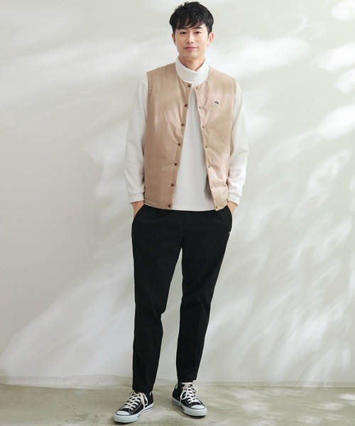 Arnold Palmer（アーノルドパーマー）の「TEMPSOLUTION シェア パディング ベスト（ベスト・レディース・ブラック/ベージュ・S/M/L/XS/LL）」の13枚目の写真