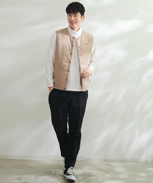 Arnold Palmer（アーノルドパーマー）の「TEMPSOLUTION シェア パディング ベスト（ベスト・レディース・ブラック/ベージュ・S/M/L/XS/LL）」の15枚目の写真