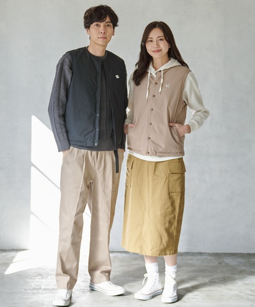 Arnold Palmer（アーノルドパーマー）の「TEMPSOLUTION シェア パディング ベスト（ベスト・レディース・ブラック/ベージュ・S/M/L/XS/LL）」の21枚目の写真