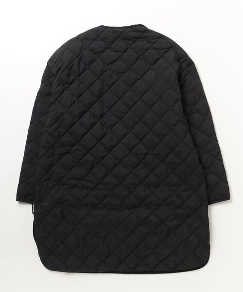美品ジムフレックス ネイビー キルティング ダウンコート フード付き