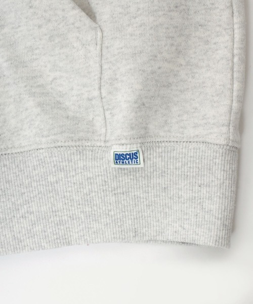 DISCUS(ディスカス)の「2026SS DISCUS/ディスカス 裏毛 ワンポイントロゴ刺繍 スウェットフルジップパーカー レディース メンズ トレーナー(パーカー・メンズ・ブラック/オートミール/グレー/ネイビー・M/L/XL)」の15枚目の写真