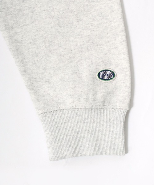 DISCUS(ディスカス)の「2026SS DISCUS/ディスカス 裏毛 ワンポイントロゴ刺繍 スウェットフルジップパーカー レディース メンズ トレーナー(パーカー・メンズ・ブラック/オートミール/グレー/ネイビー・M/L/XL)」の8枚目の写真