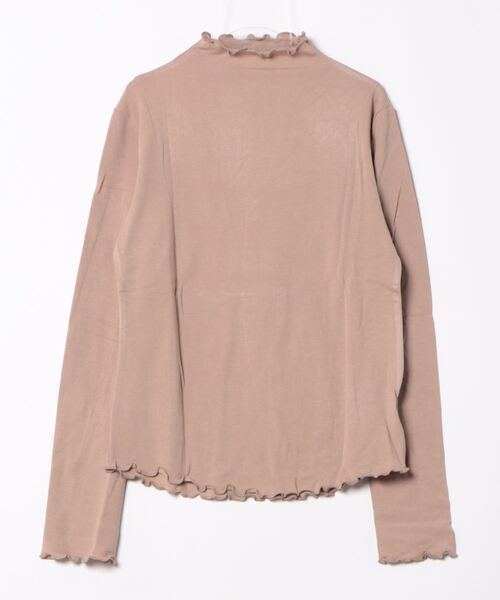aimoha（アイモハ）の「裏起毛タートルネックインナー（Tシャツ/カットソー・レディース・ブラック/ベージュ/オフホワイト・SMALL/MEDIUM/LARGE）」の15枚目の写真
